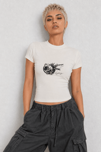 Naples Womens White Tee