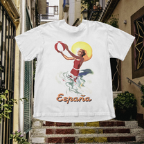 Espana Vintage White Tee