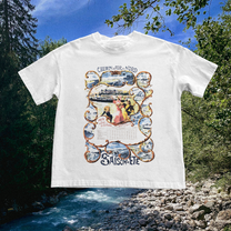 Borque France Vintage White Tee