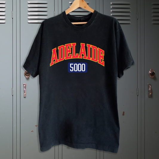 Adelaide Collegiate Black Tee