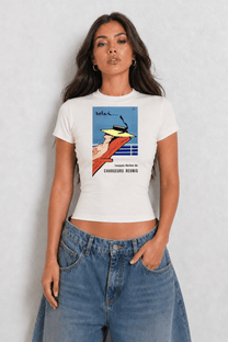 Maritime Relax Womens White Tee