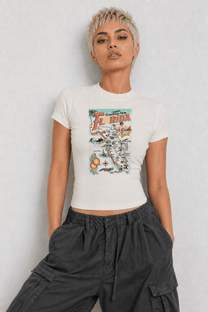Greetings From Atlanta Womens White Tee