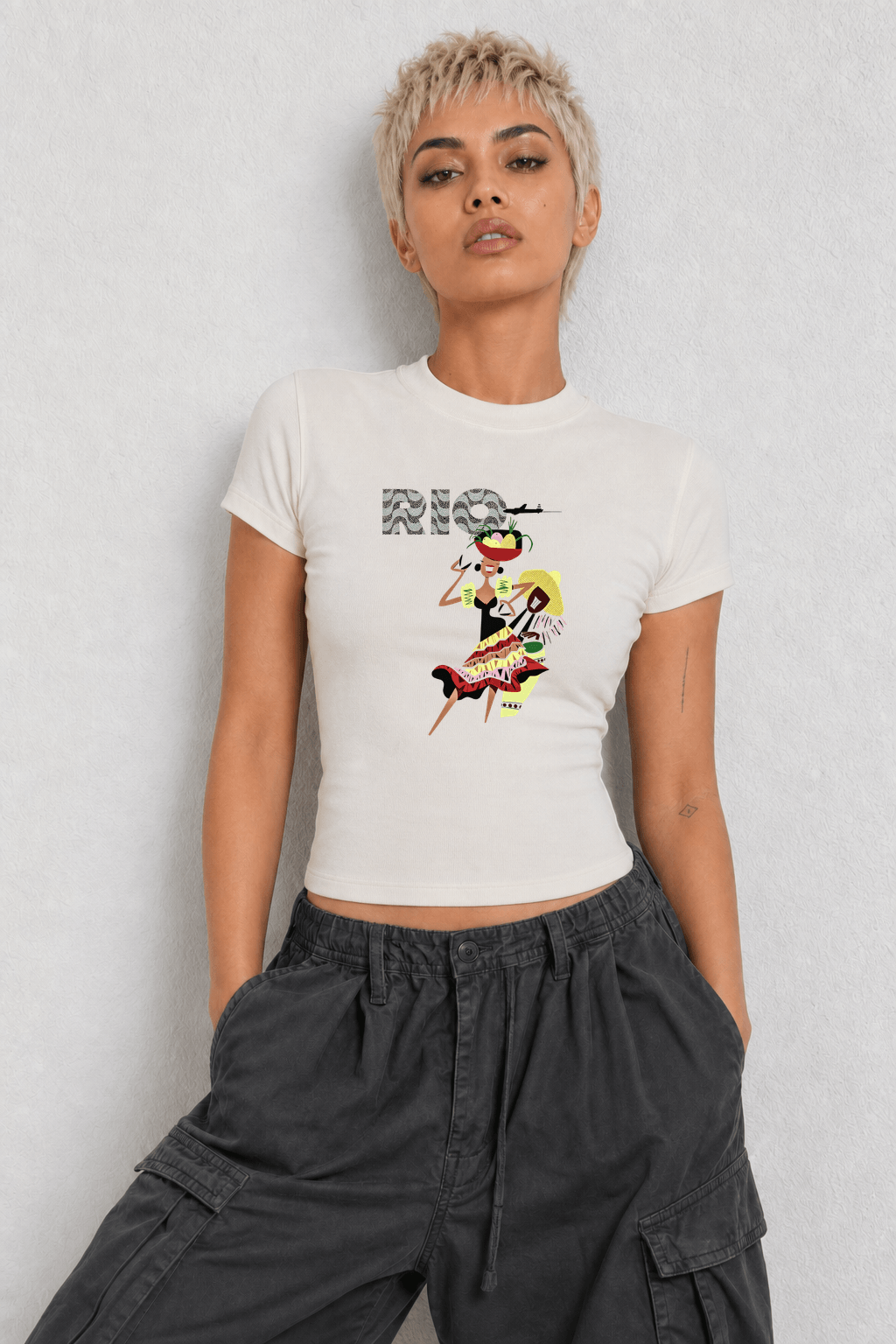 Rio Airways Womens White Tee