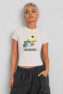 Colorado Continental Womens White Tee