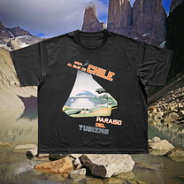 Chile Vintage Black Tee
