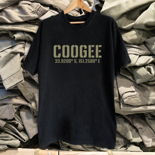 Coogee Service Black Tee