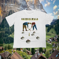 Grindelwald Vintage White Tee