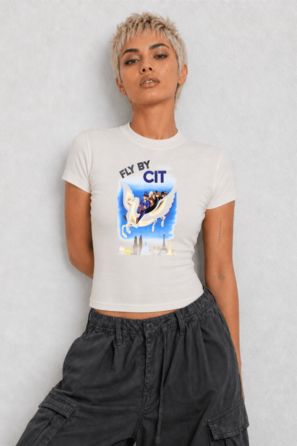 CIT Womens White Tee