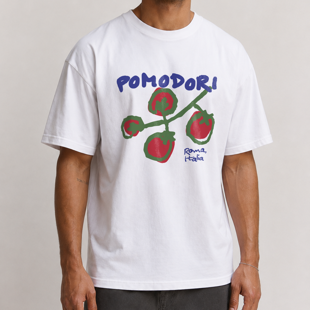 Pomodori Washed Black Tee