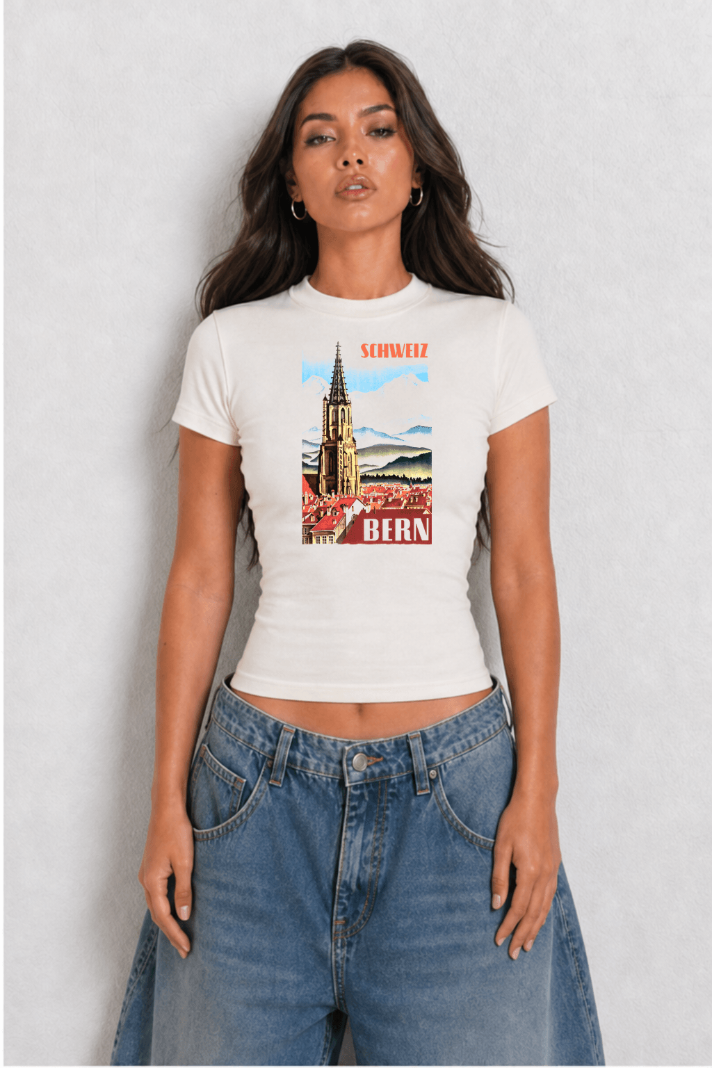 Bern Womens White Tee