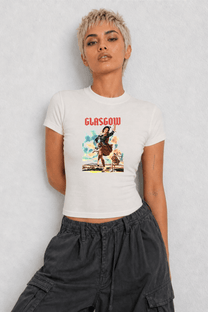 Glasgow Womens White Tee