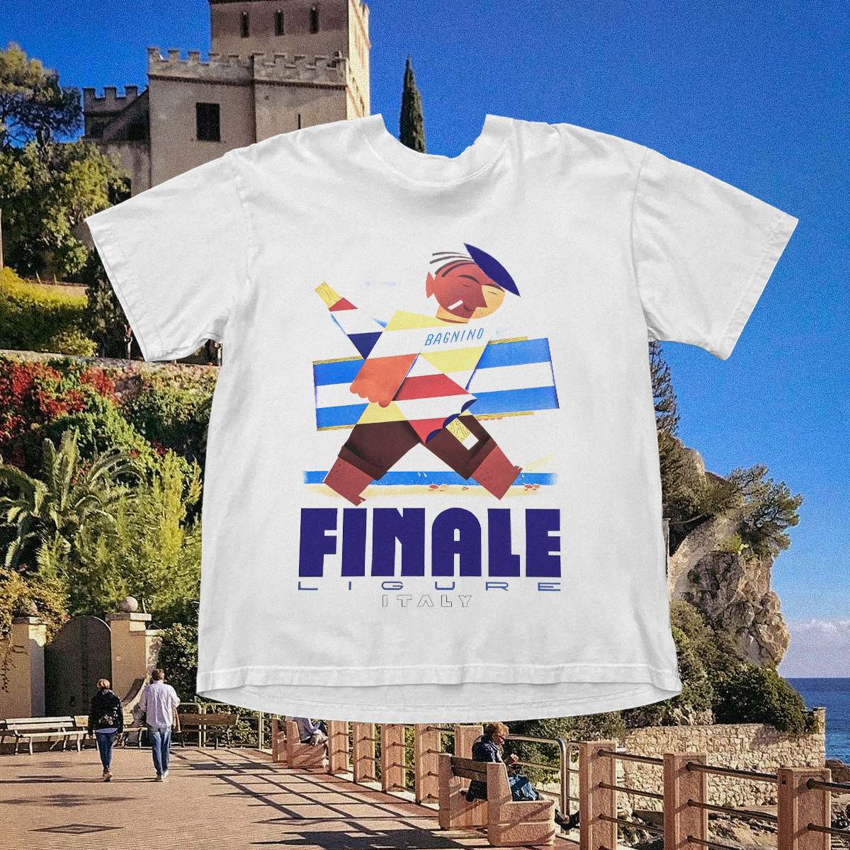 Finale Vintage White Tee