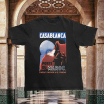 Casablanca Vintage Black Tee