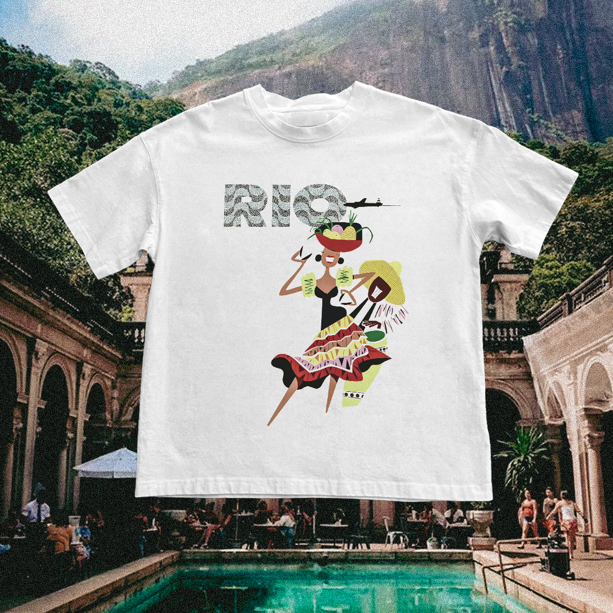 Rio Airways Vintage White Tee