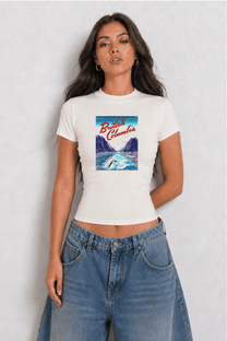 British Columbia Womens White Tee