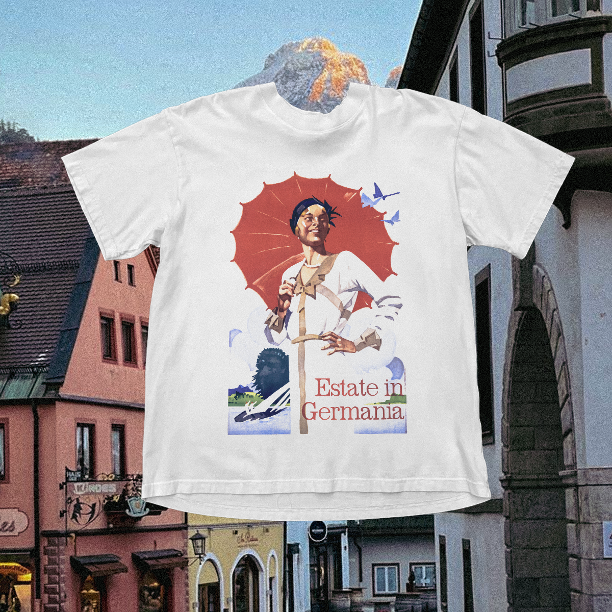 Estate Germania Vintage White Tee