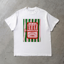 Sardines Can' White Tee