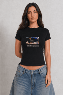 Catalina Womens Black Tee