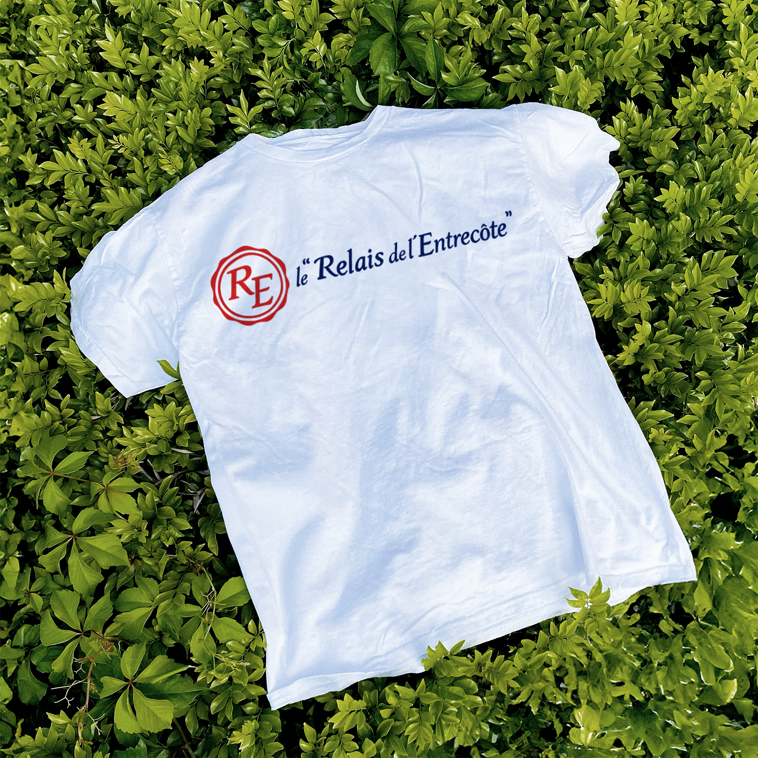 PARIS 'LE RELAIS DE L’ENTRECÔTE' WHITE T-SHIRT