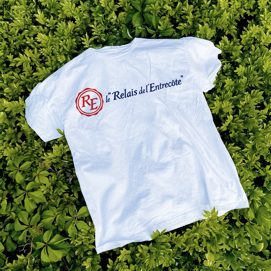 PARIS 'LE RELAIS DE L’ENTRECÔTE' WHITE T-SHIRT