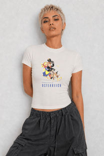 Osterich Womens White Tee