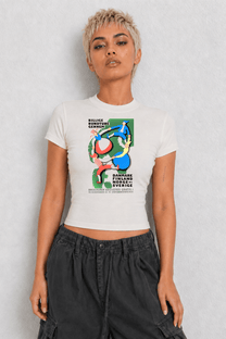 Denmark Womens White Tee
