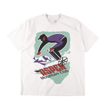 Aspen Mountain Club White Washed Tee