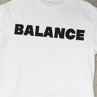 Balance White Washed Tee