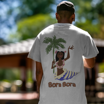 Bora Bora | Bone Heavy Weight Tee
