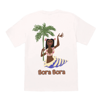 Bora Bora | Bone Heavy Weight Tee
