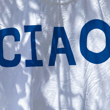 Ciao Chest White Washed Tee