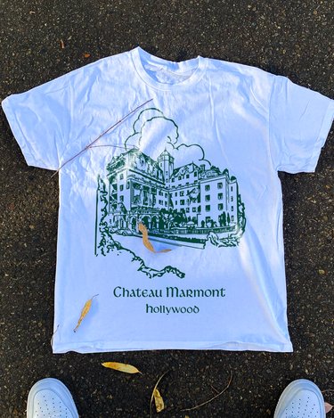 Chateau Marmont White Washed Tee Lost Found