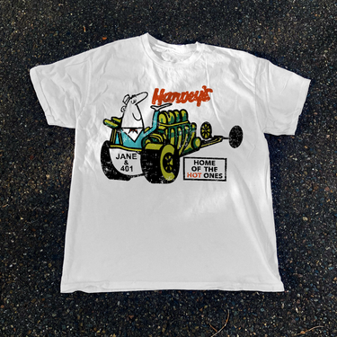 Hoowey's White Washed Tee