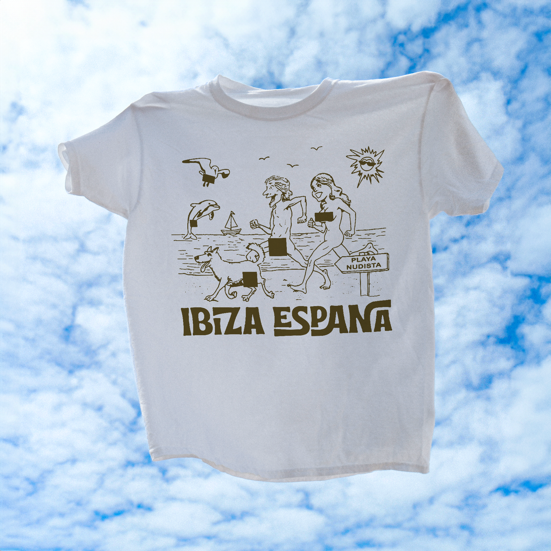 Ibiza España White Tee