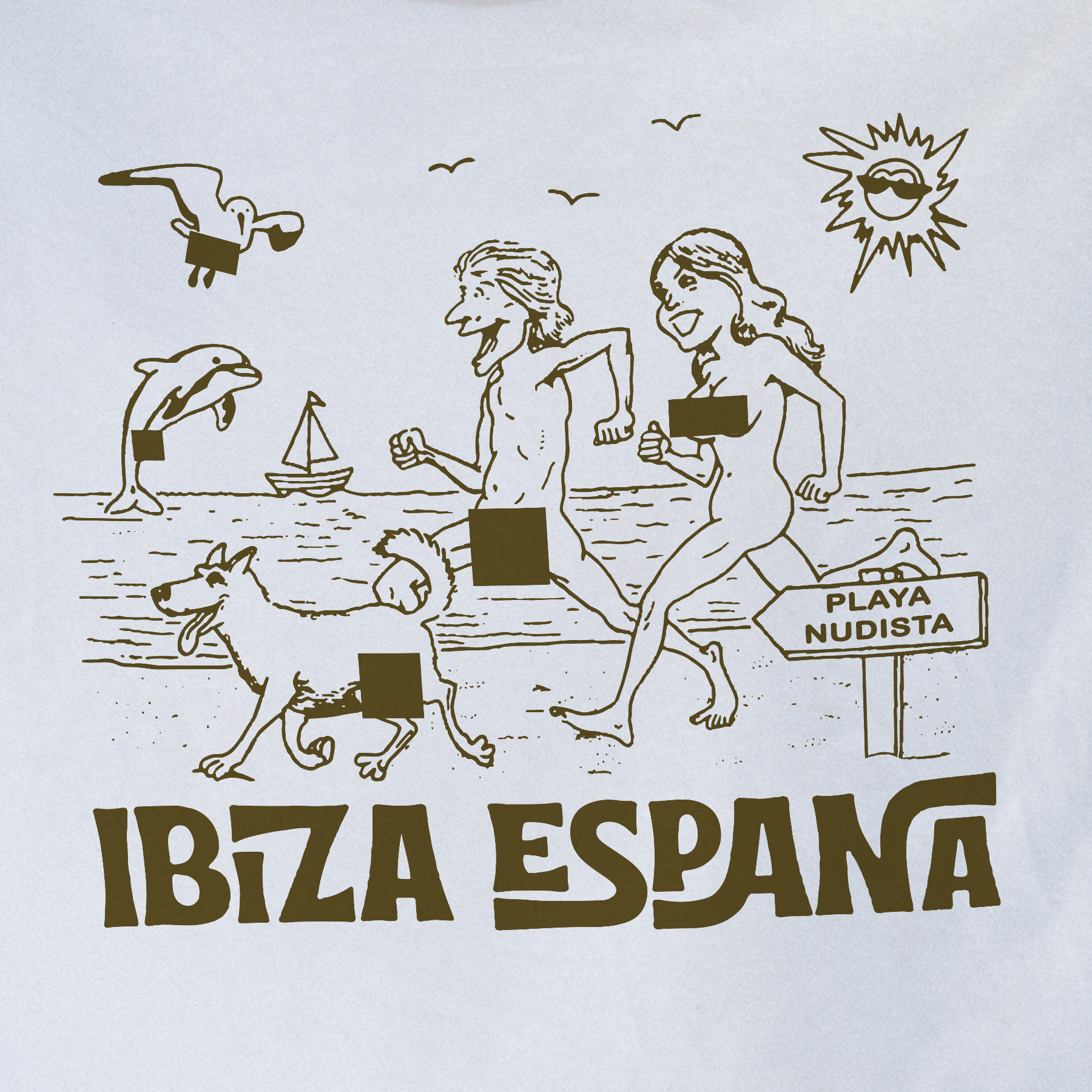 Ibiza España White Tee