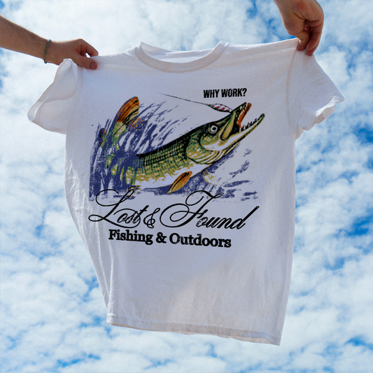Fishing & Outdoors White Tee