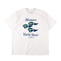 Monaco Yacht Show 1993 White Washed Tee