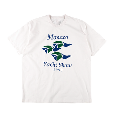 Monaco Yacht Show 1993 White Washed Tee