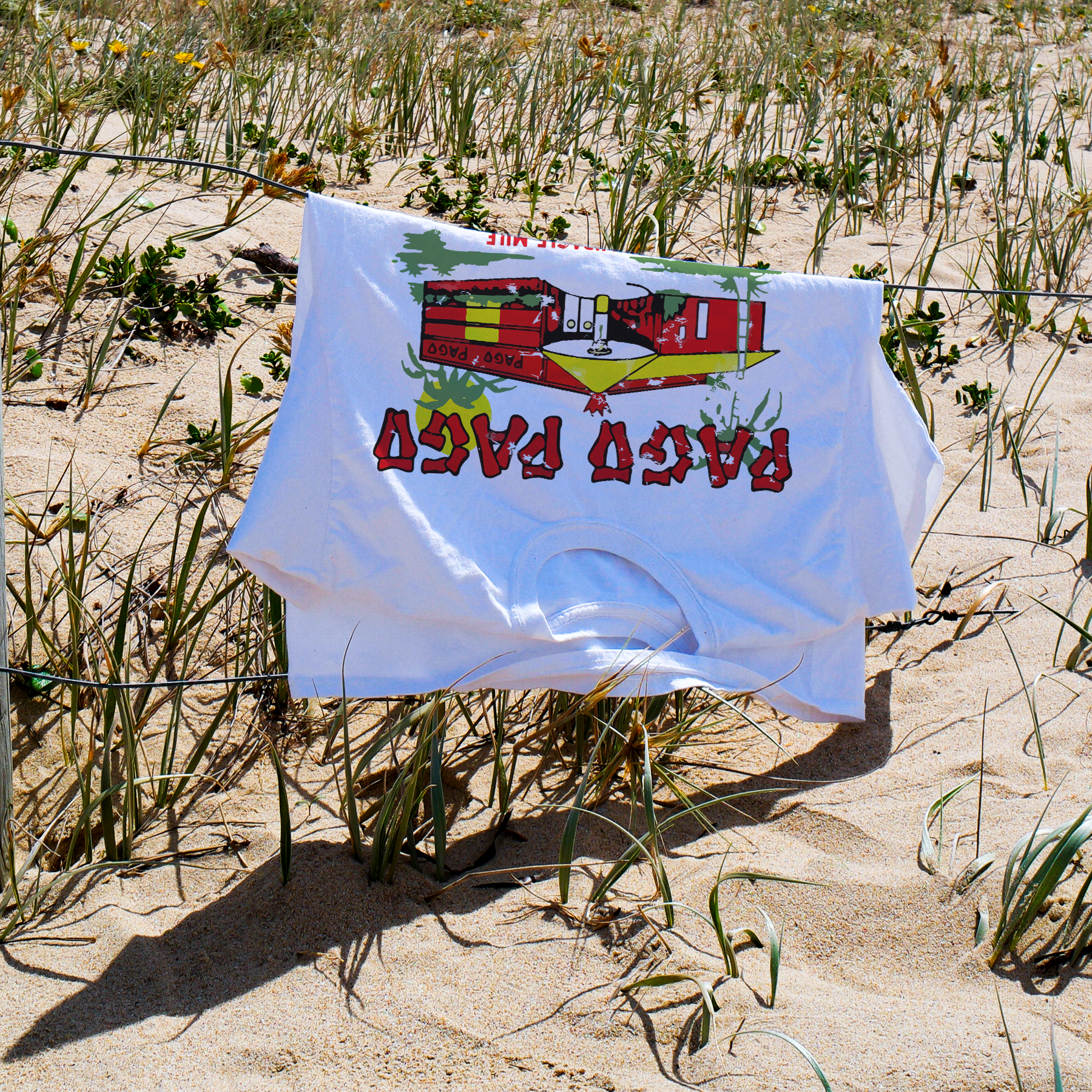 Pago Pago Tuscon White Washed Tee