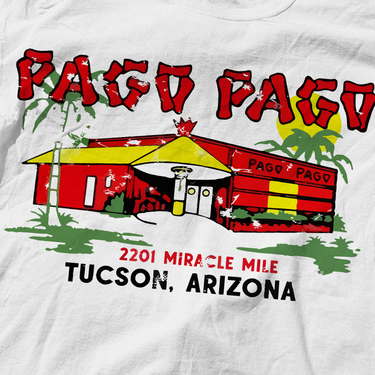 Pago Pago Tuscon White Washed Tee