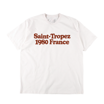 Saint-Tropez 1980 France White Washed Tee