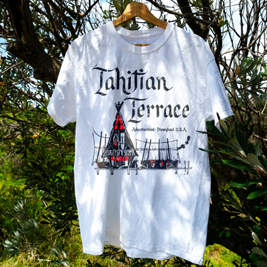 Tahitian Terrace Adventureland White Washed Tee