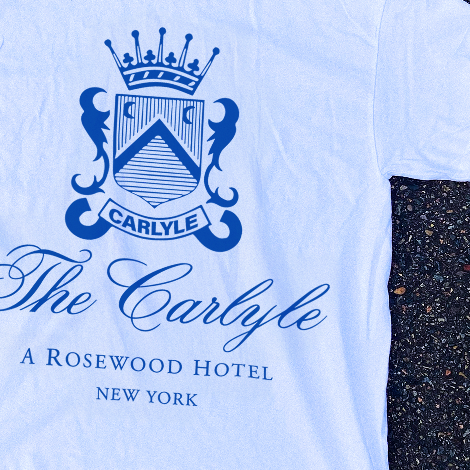 The Carlyle New York White Washed Tee