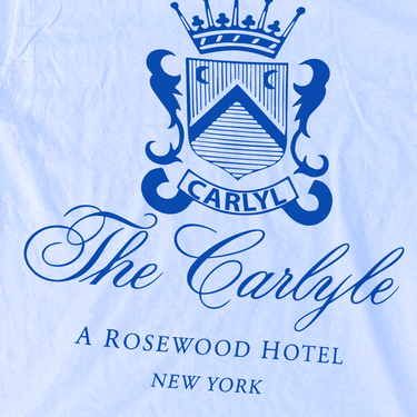 The Carlyle New York White Washed Tee