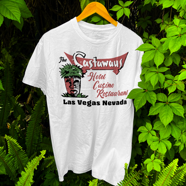 The Castaways, Vegas White Washed Tee