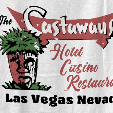 The Castaways, Vegas White Washed Tee