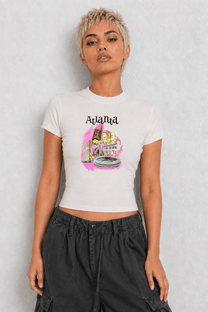 Atlanta Womens White Tee