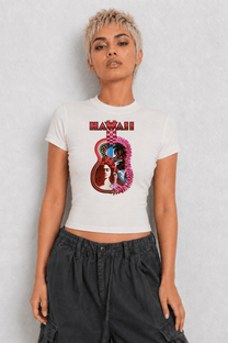 Hawaii Womens White Tee