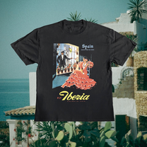 Ibezia Vintage Black Tee