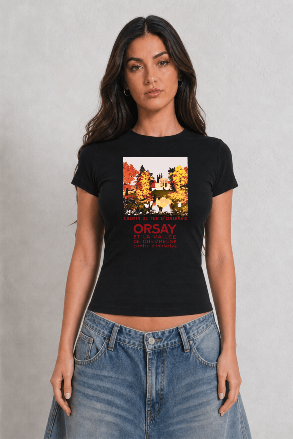 Orsay Womens Black Tee